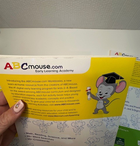 ABC Mouse Student Workbooks Learning Lot Of 5 Ages 3-8 & 5-8 Homeschool