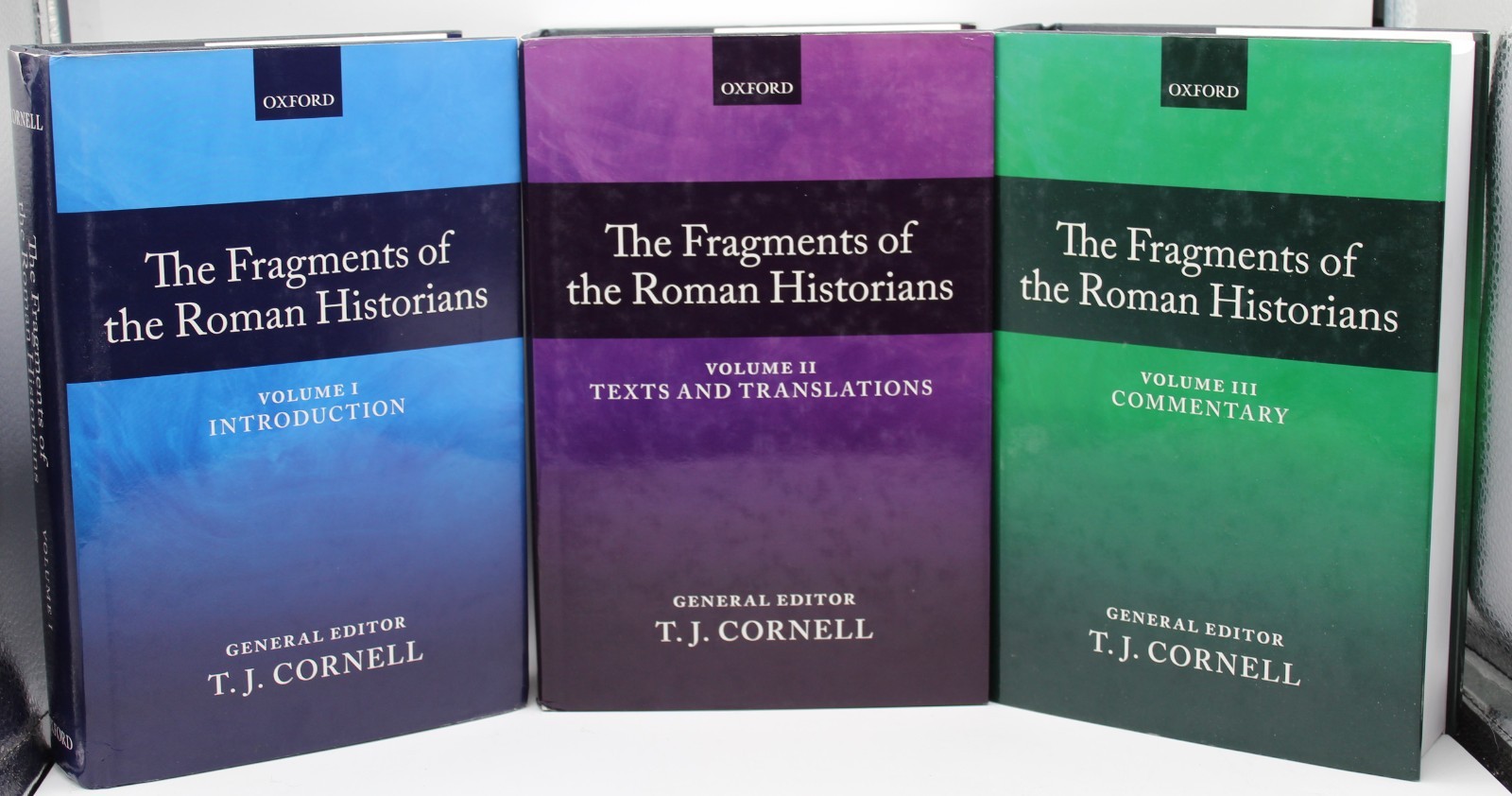 The Fragments of the Roman Historians – 3 Volume Hardcover Book Set Oxford Press