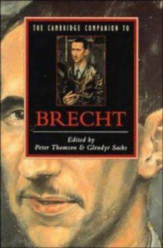 The Cambridge Companion to Brecht (Cambridge Companions to Literature) by , Good
