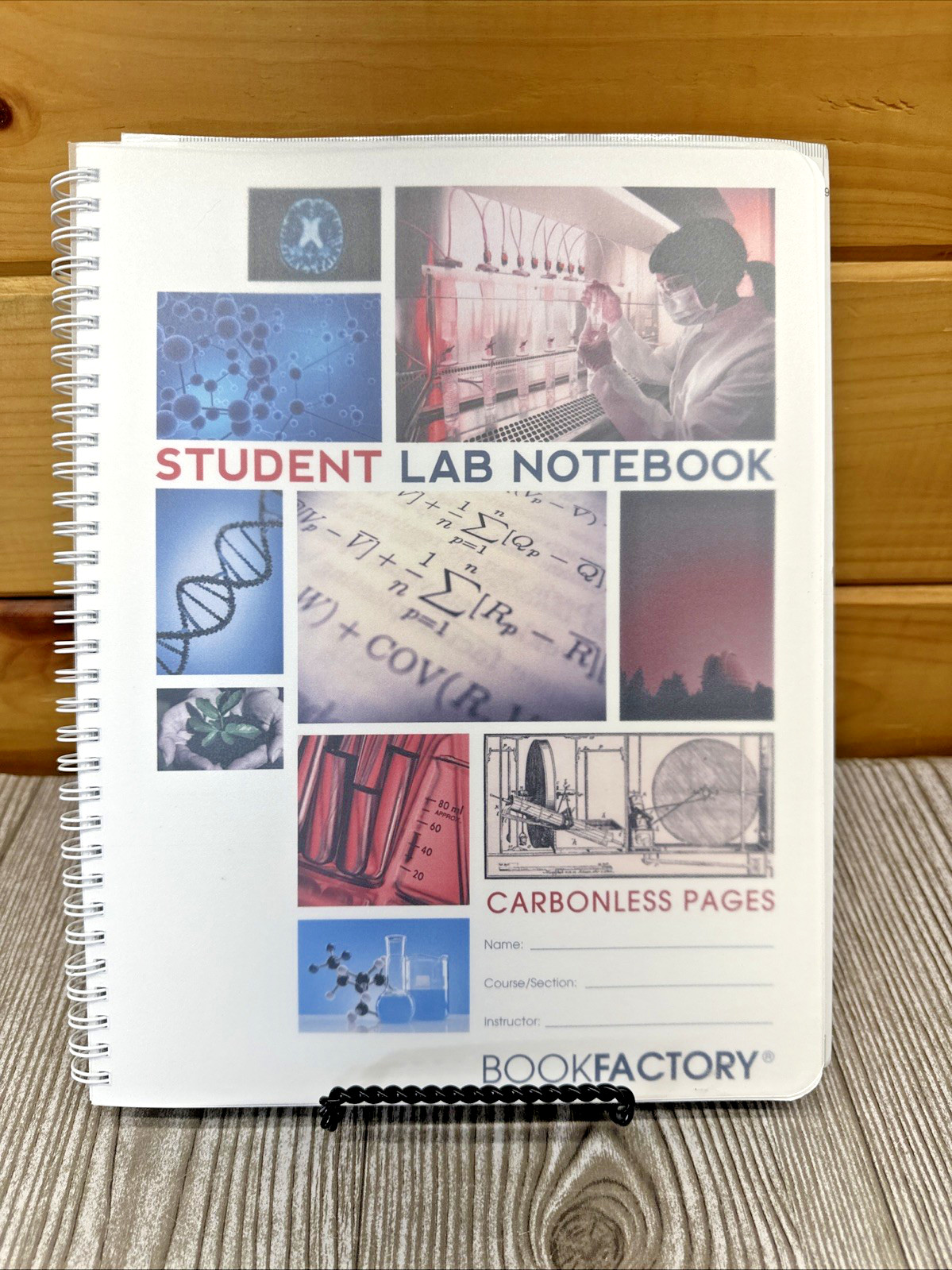 NEW Carbonless Student Lab Notebook 50 Sets of Pages (8.5” X 11”) (Duplicator)