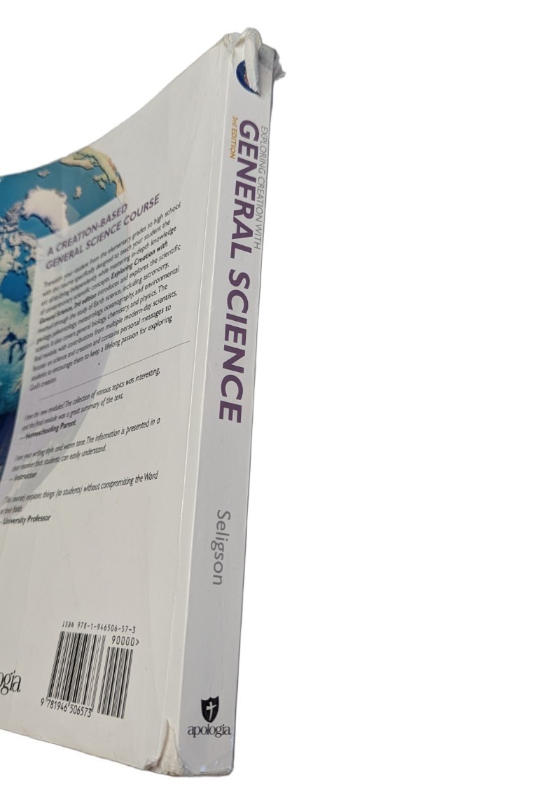 Apologia Exploring Creation with General Science 3rd Ed Solution Test Booklet