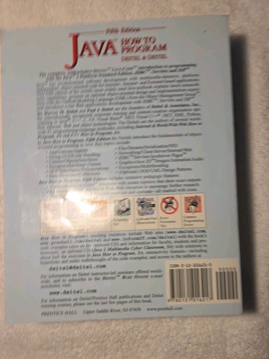 How to Program Ser.: Java How to Program by Paul J. Deitel and Harvey M. Deitel