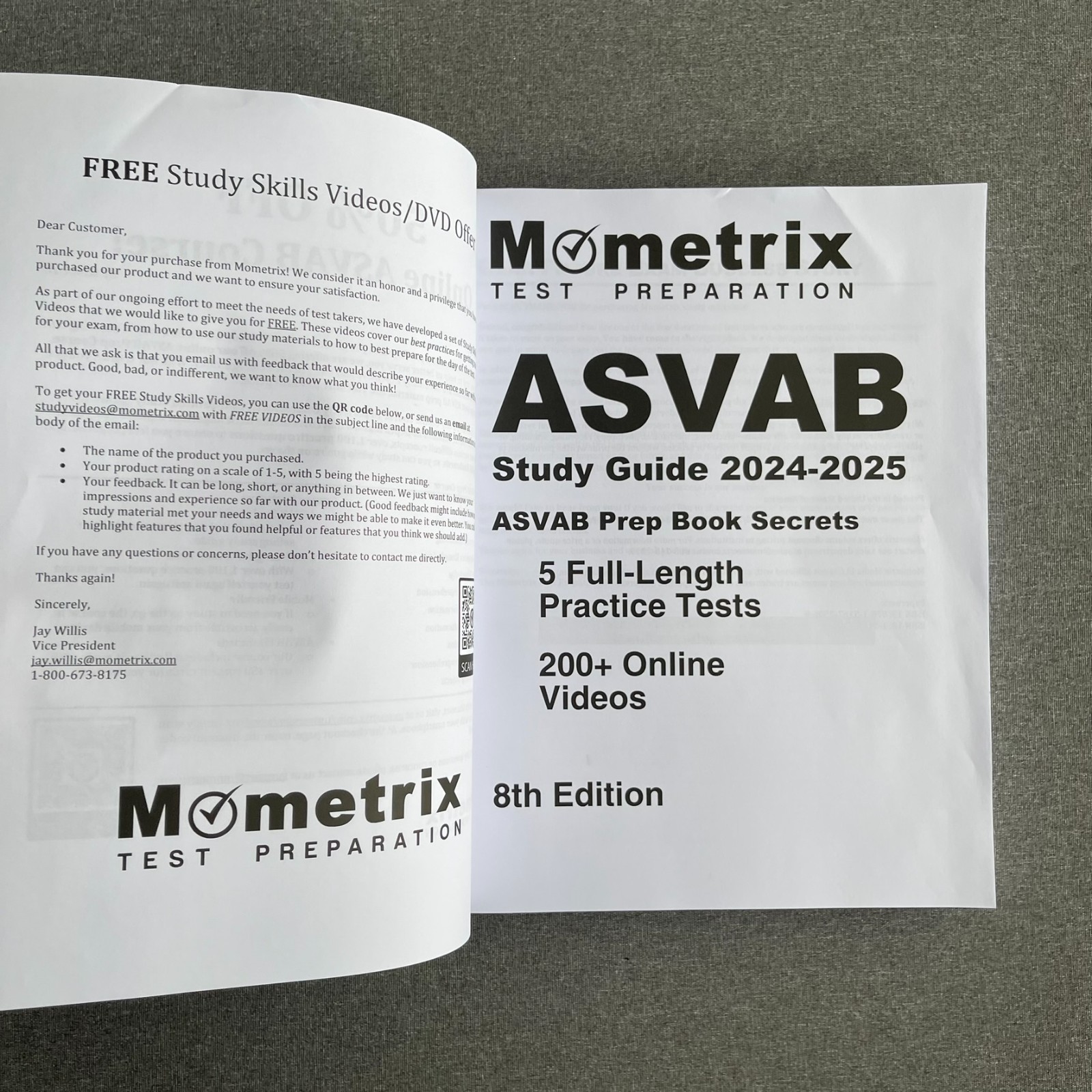ASVAB Study Guide 2024-2025 – 5 – Paperback, by Bowling Matthew