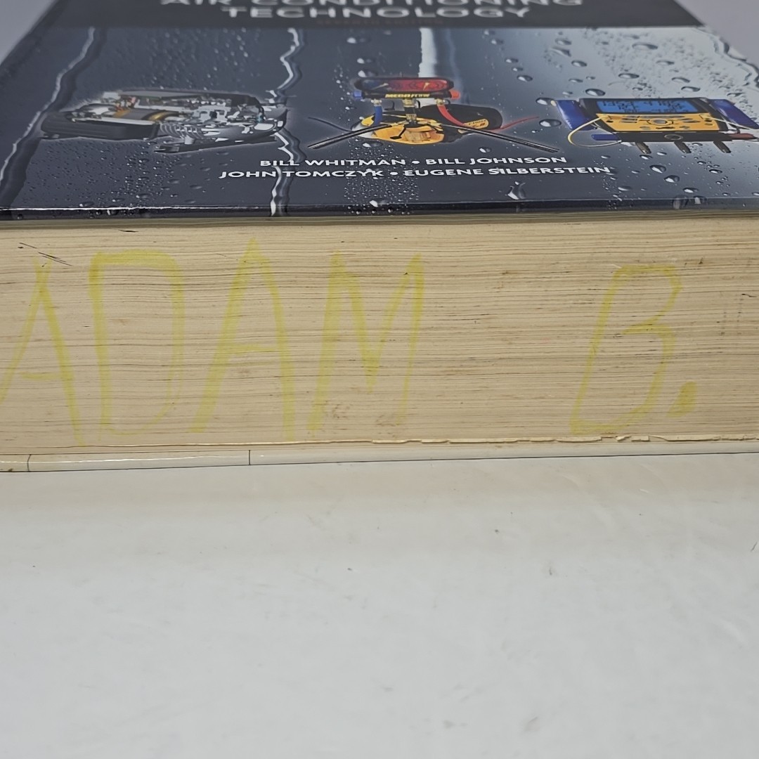 Refrigeration & Air Conditioning Technology: 25th Anniv. Hard Cover Pre-Owned