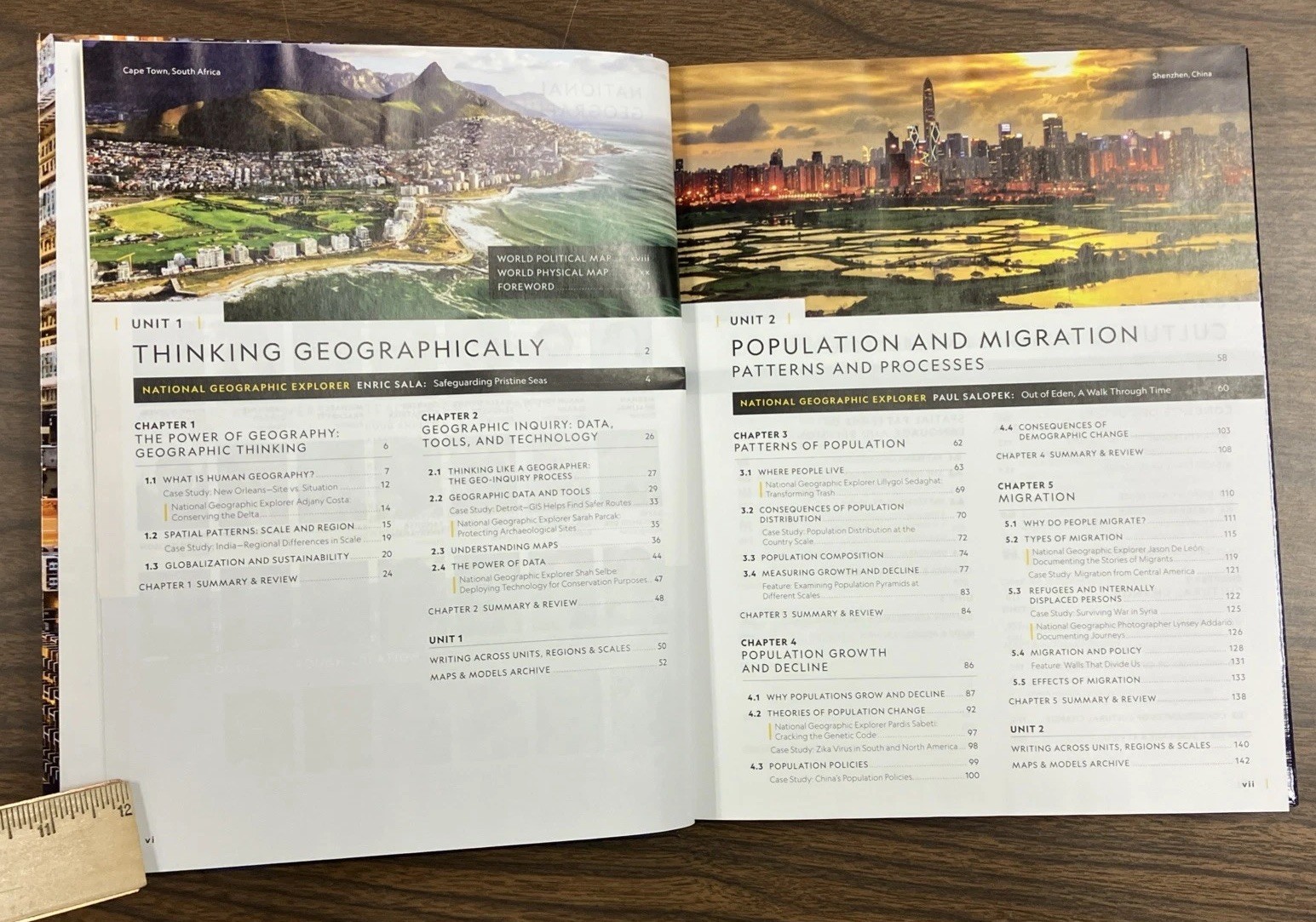 Human Geography A Spatial Perspective AP Edition 2025 Hardcover Cengage Nat Geo