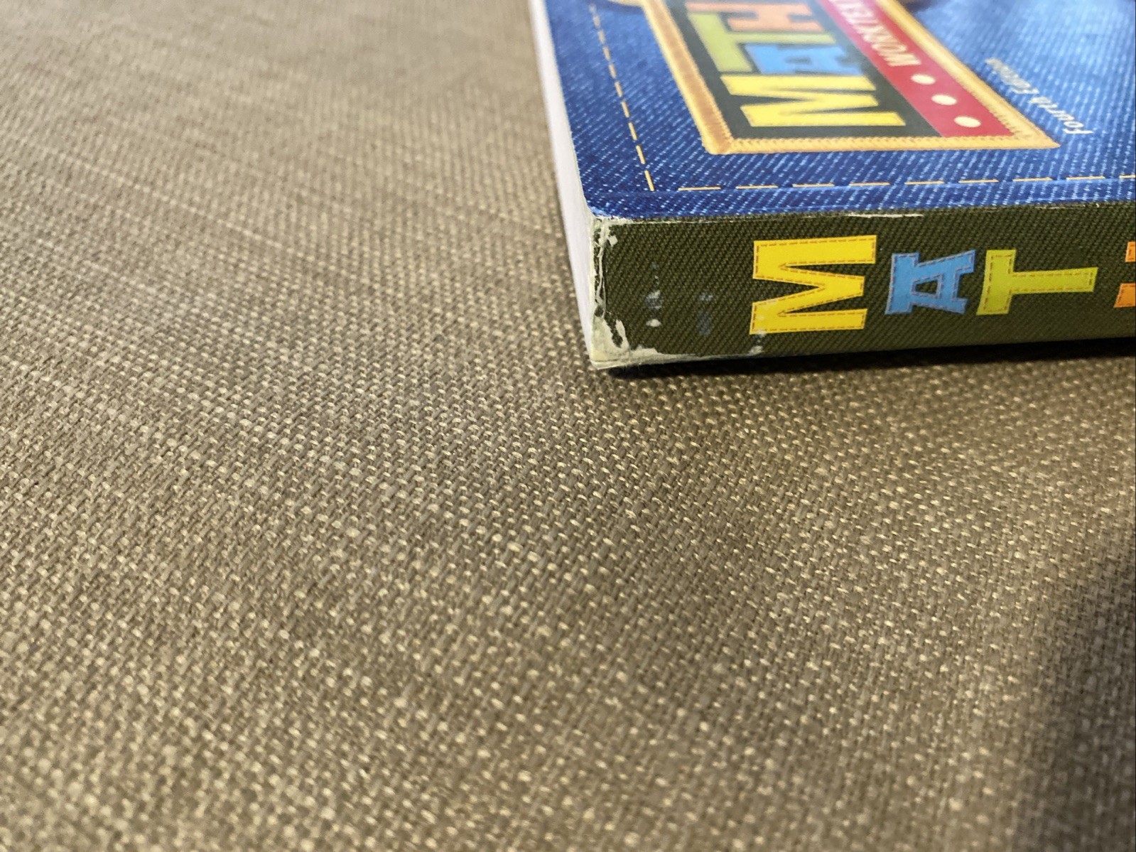 BJU PRESS Math K5 Kinder Worktext Fourth Edition Unused