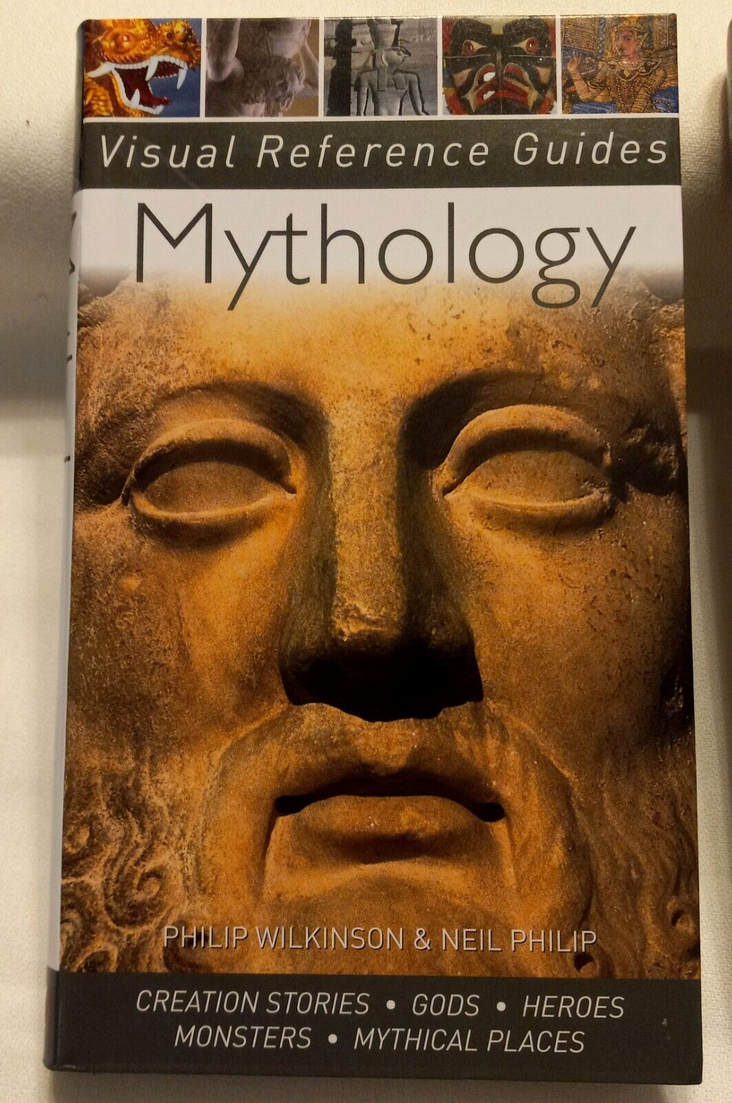 LOT OF 2 VISUAL REFERENCE GUIDES MYTHOLOGY AND PHILOSOPHY METRO BOOKS