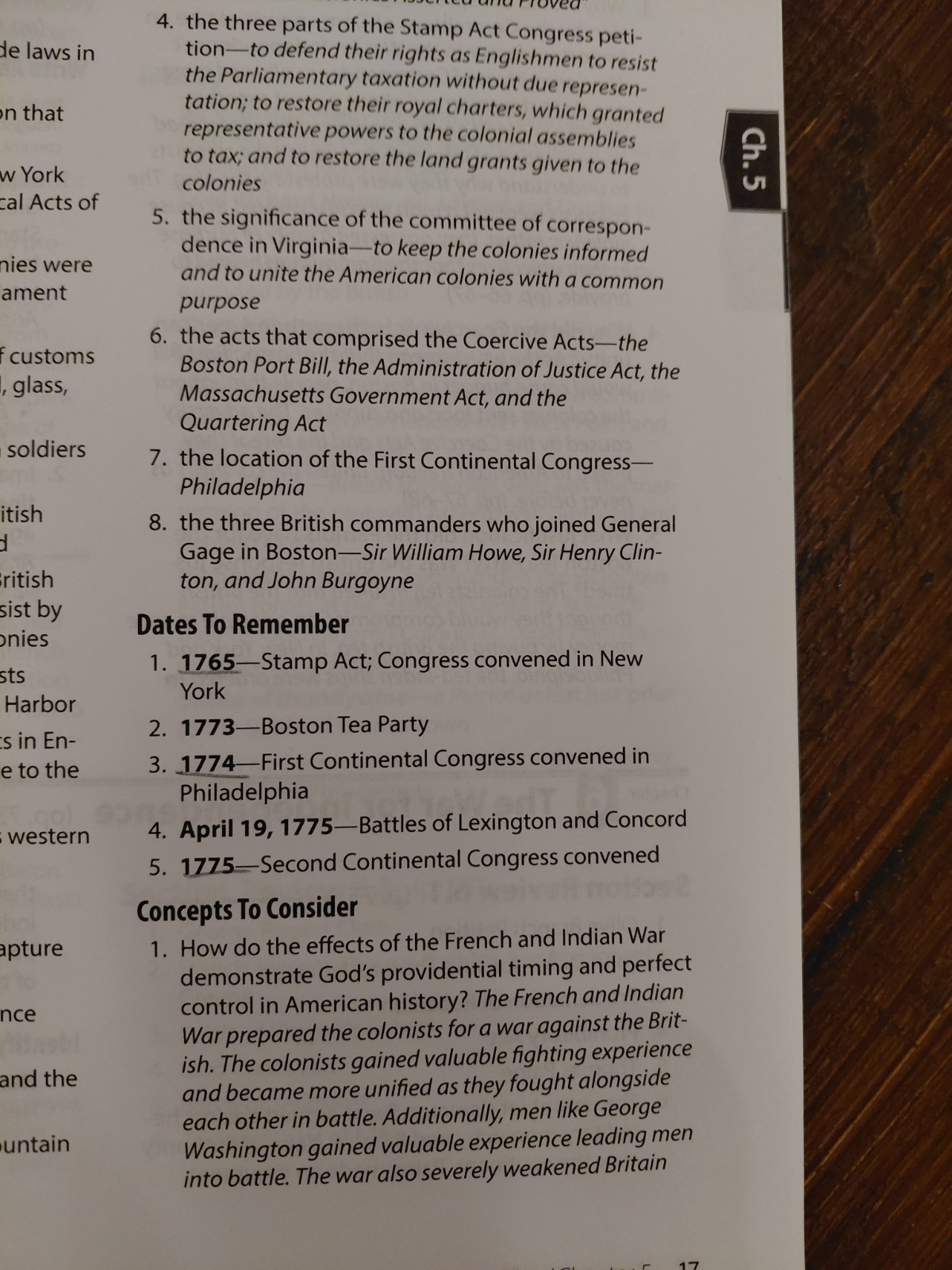 Abeka 11th grade U.S. History textbook & Answer key, Quiz/Test Key