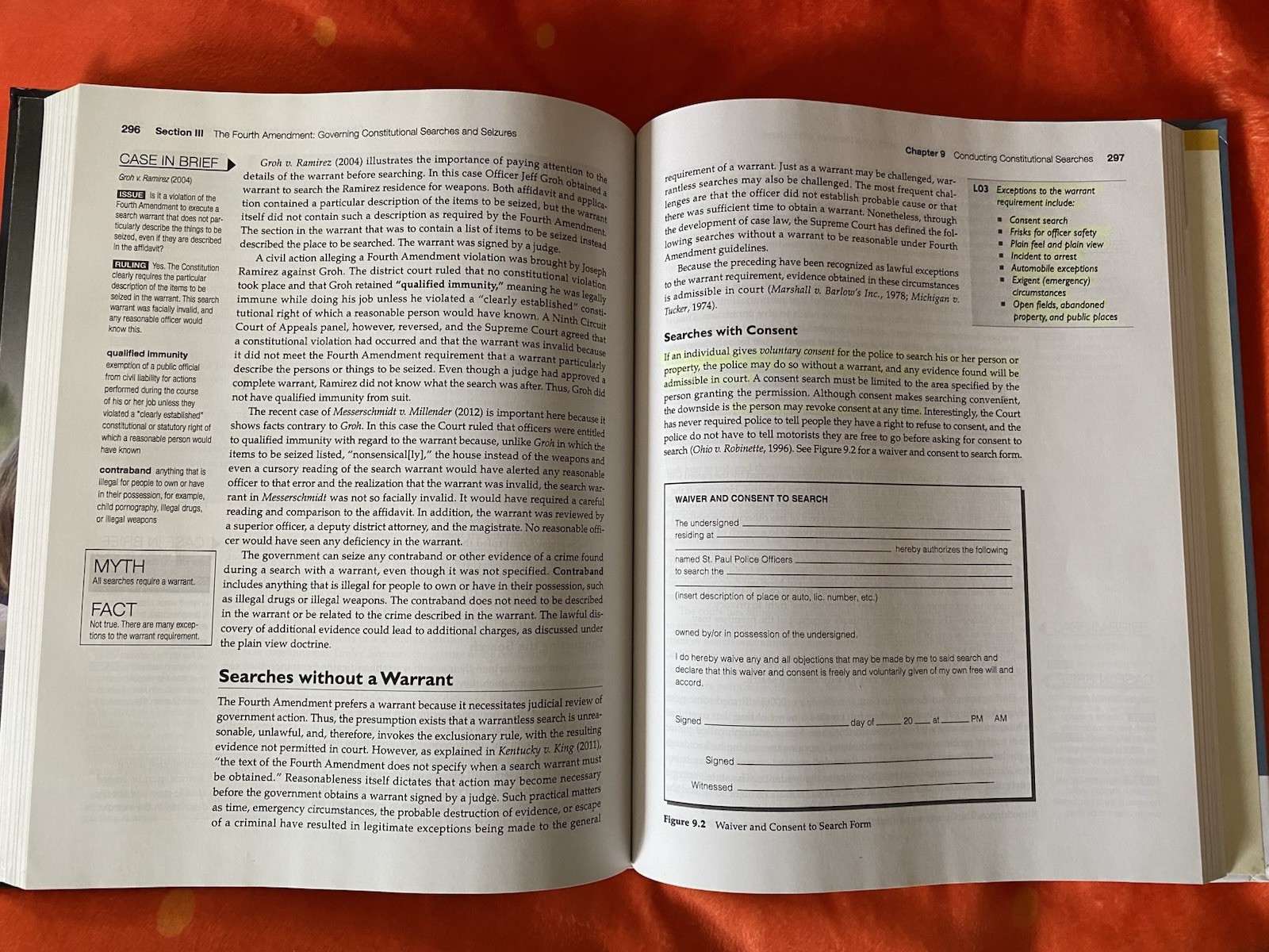 Mindtap Course List Ser.: Constitutional Law and the Criminal Justice System by