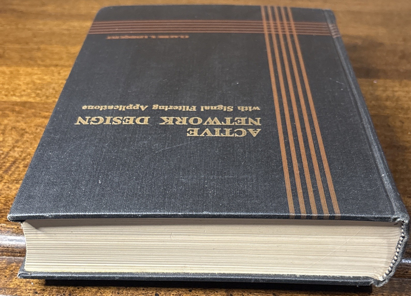 ACTIVE NETWORK DESIGN w/ Signal Filtering Applications By: Lindquist 1977 1st Ed