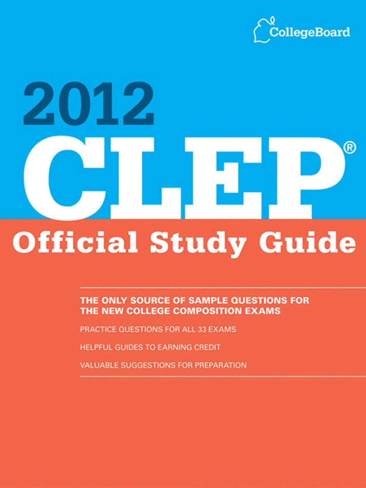 CLEP Official Study Guide 2012 – paperback The College Board