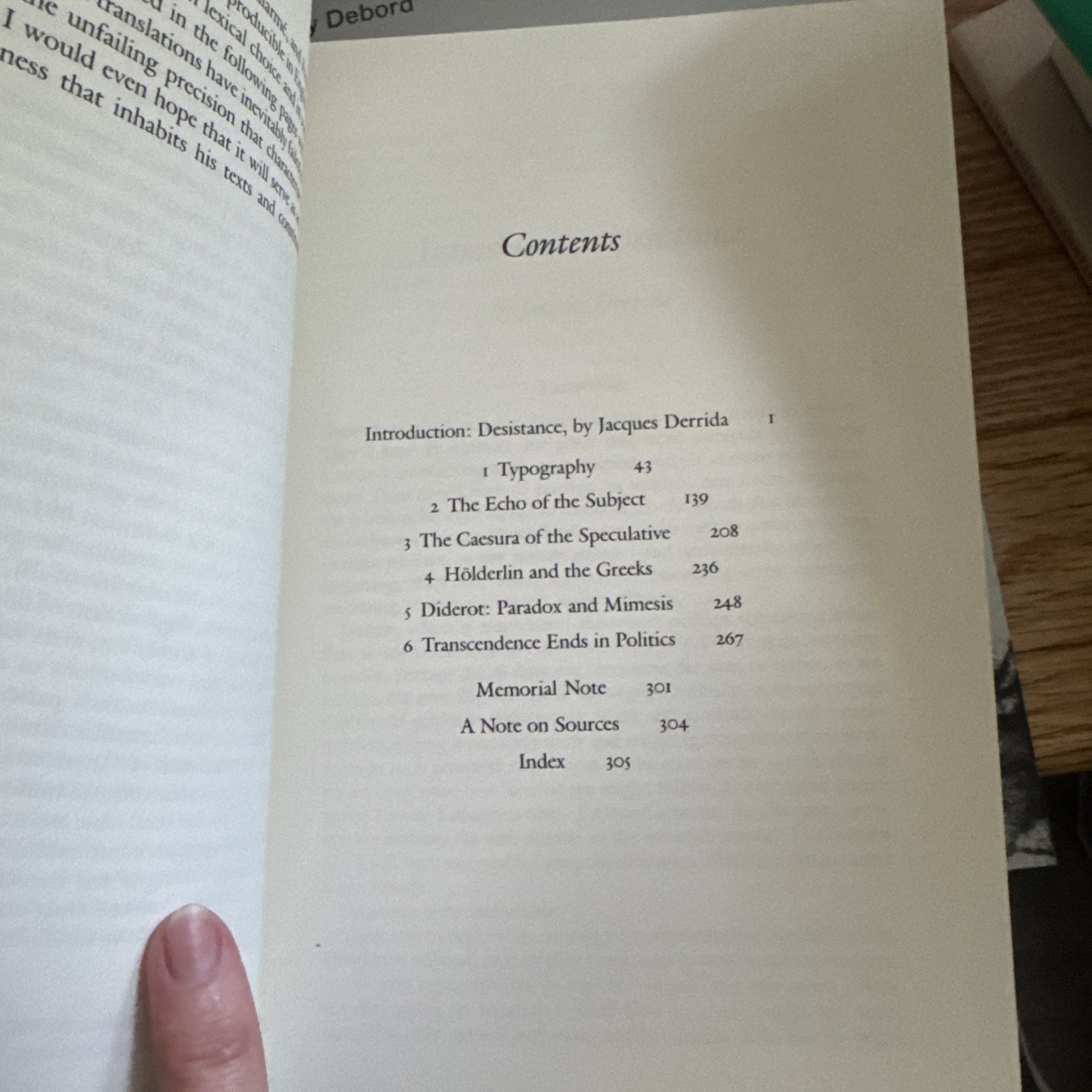 Typography: Mimesis, Philosophy, Politics by Philippe Lacoue-Labarthe