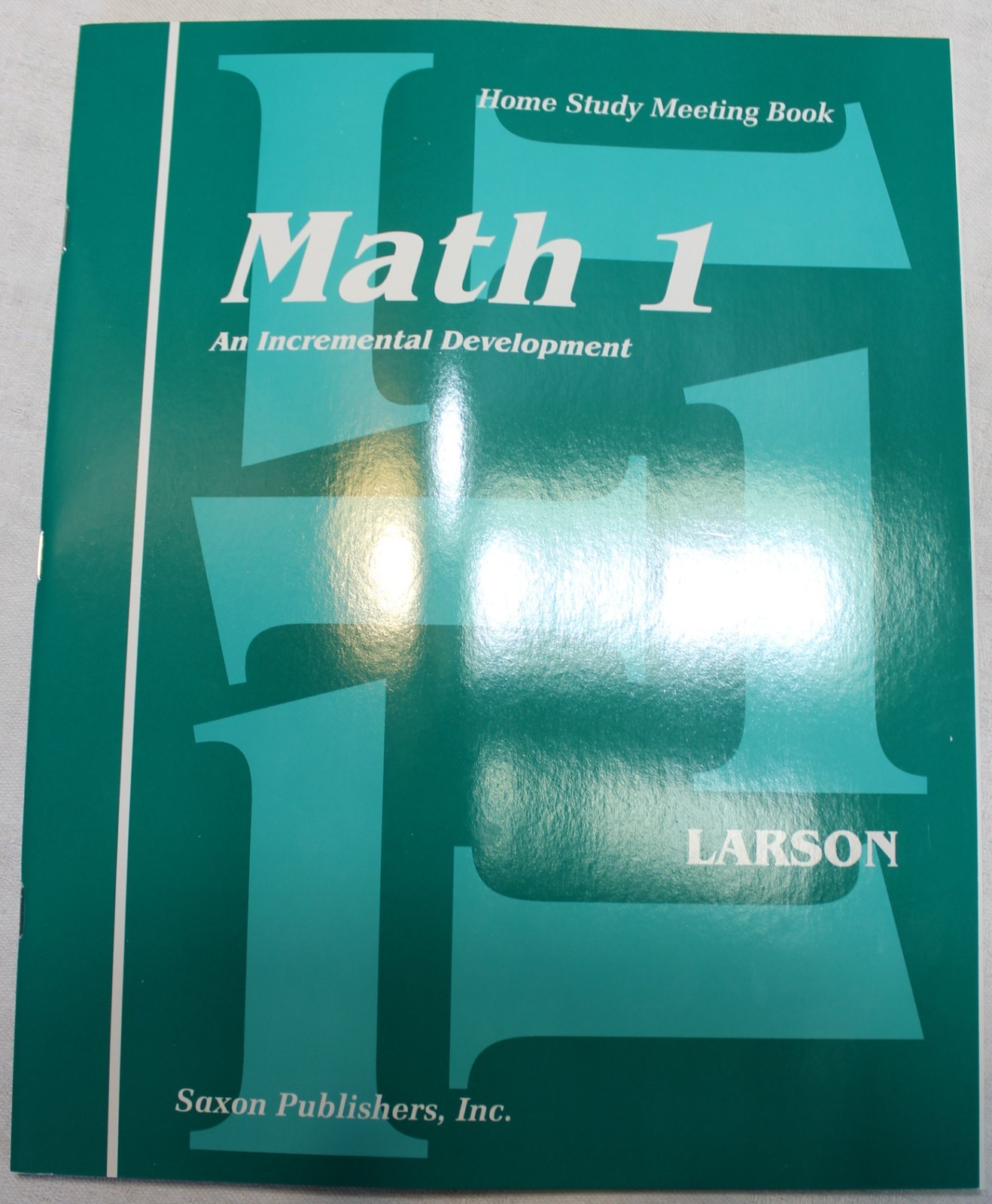 SAXON Math HOMESCHOOL 1 Complete Curriculum Kit Home Study Manual & Workbooks