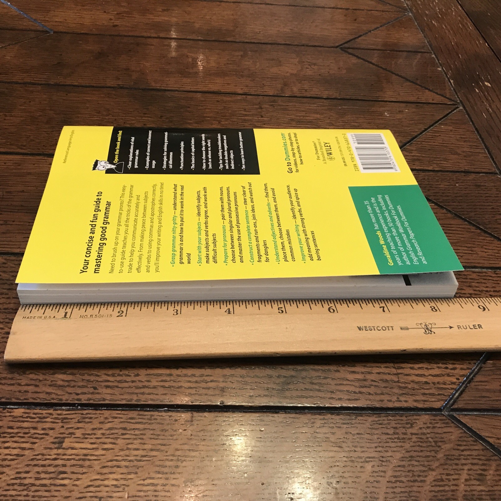 Grammar Essentials for Dummies by Geraldine Woods 2010 Paperback
