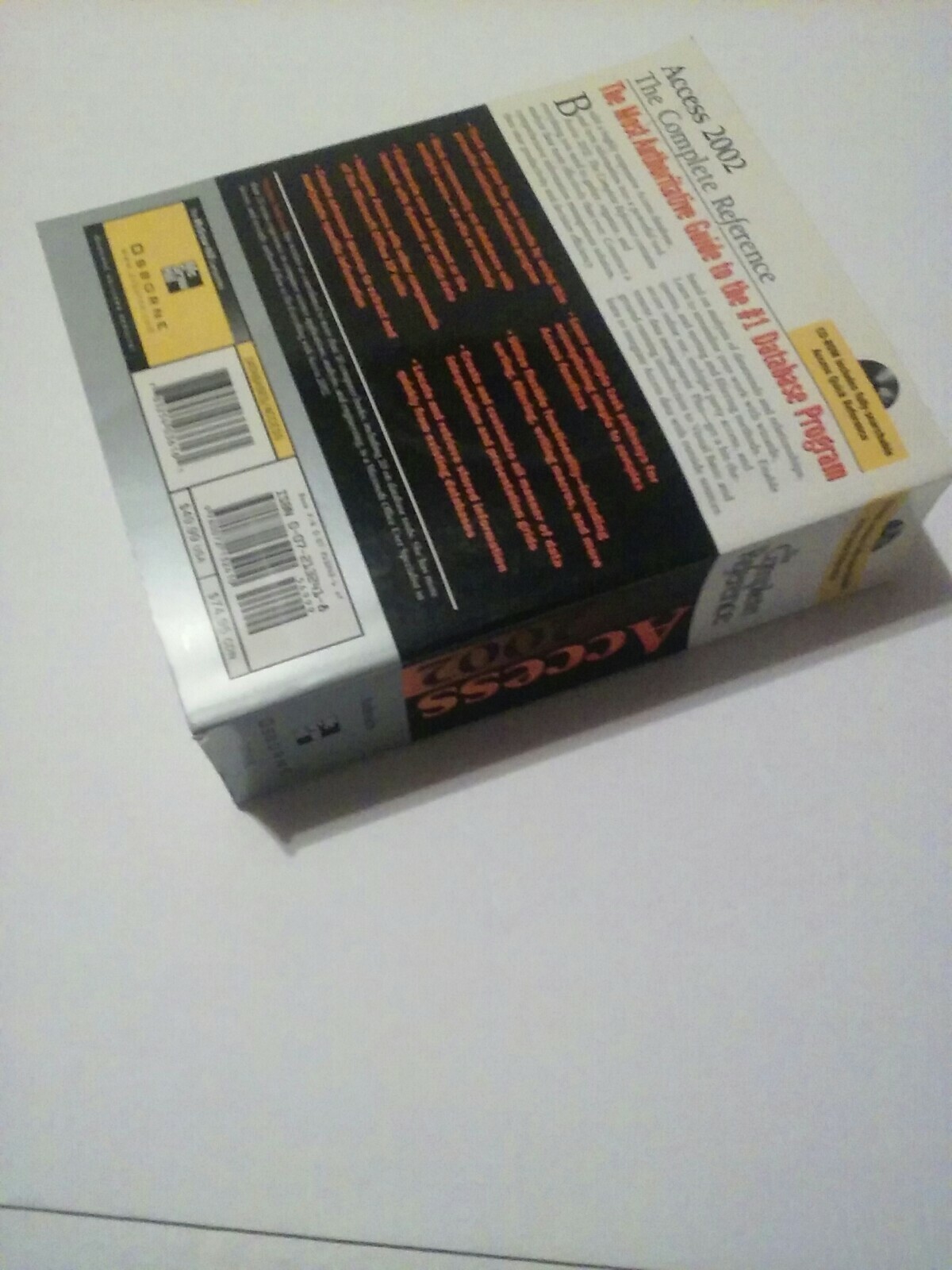 Access 2002 : The Complete Reference by Virginia Andersen (2001, Paperback)