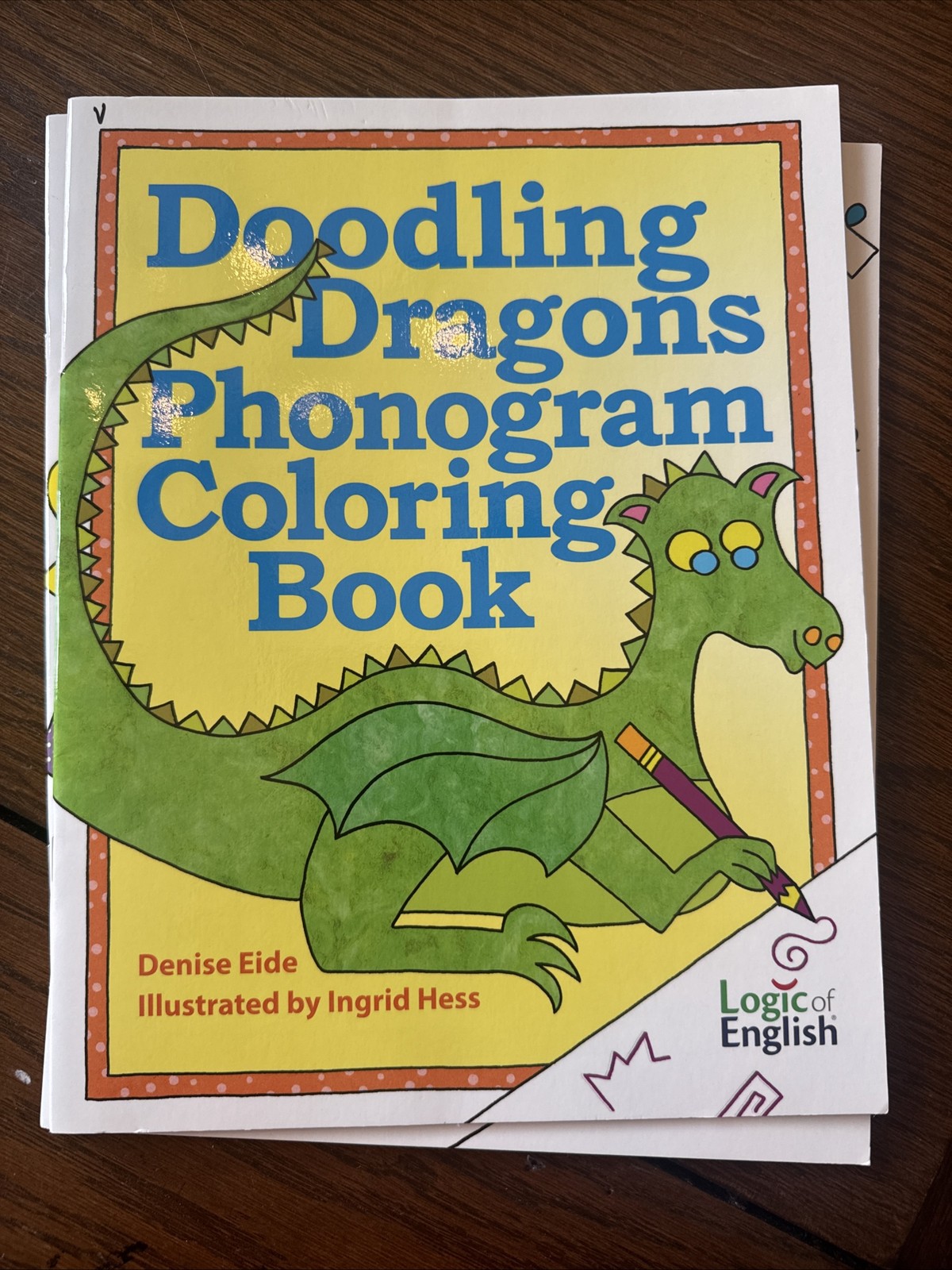 Logic Of English Doodling Dragons Coloring Book Set