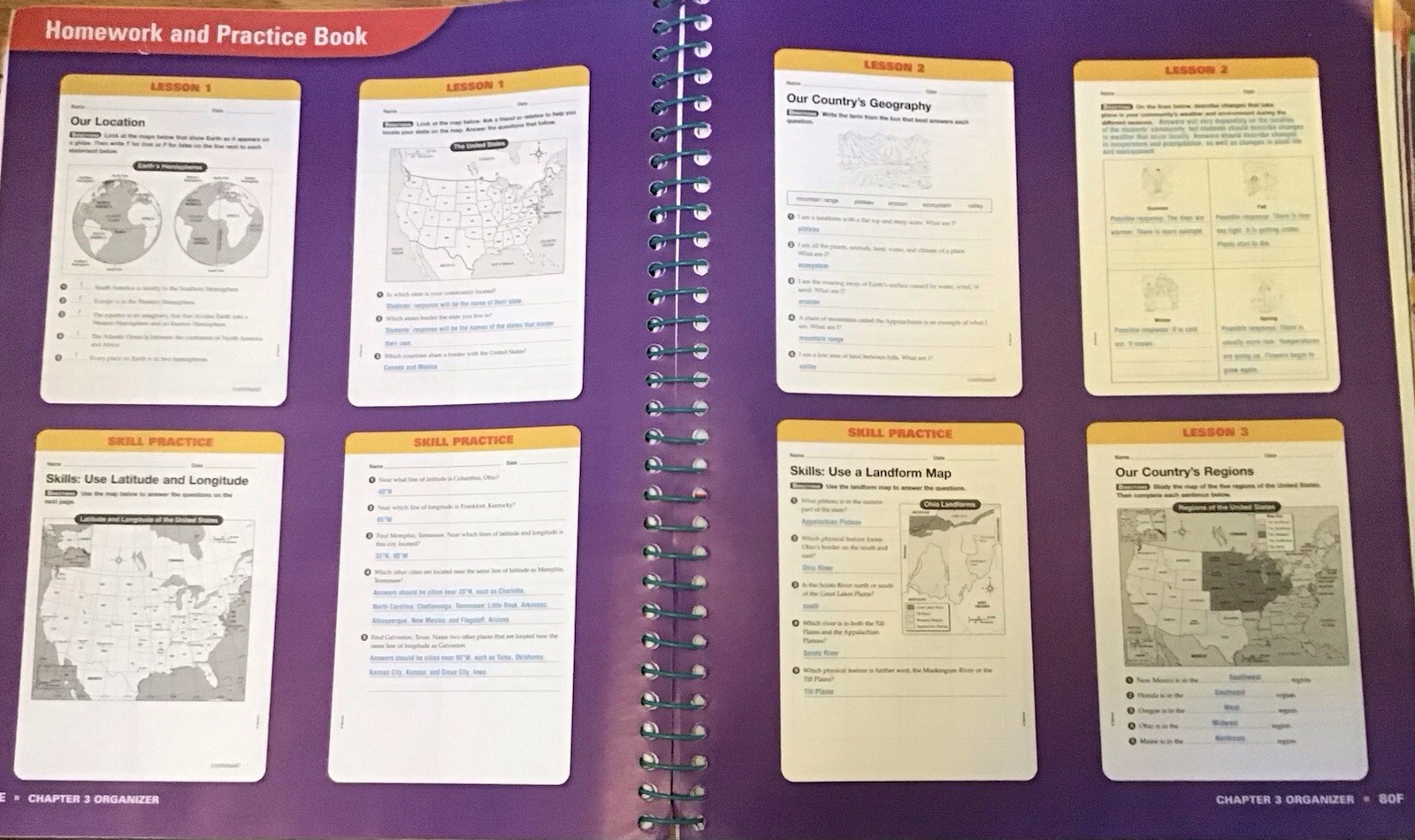 3rd Grade 3 Social Studies Teacher Editions Tests Student Homeschool Bundle