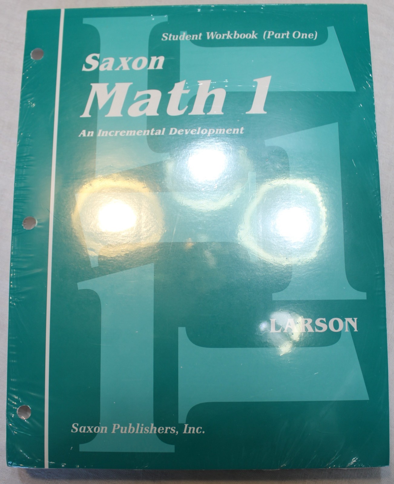 SAXON Math HOMESCHOOL 1 Complete Curriculum Kit Home Study Manual & Workbooks