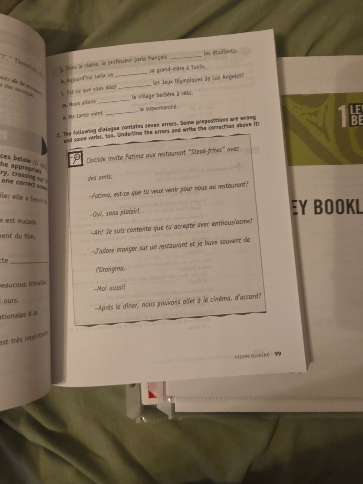 Breaking the French Barrier Homeschool Package Level One/Beginner