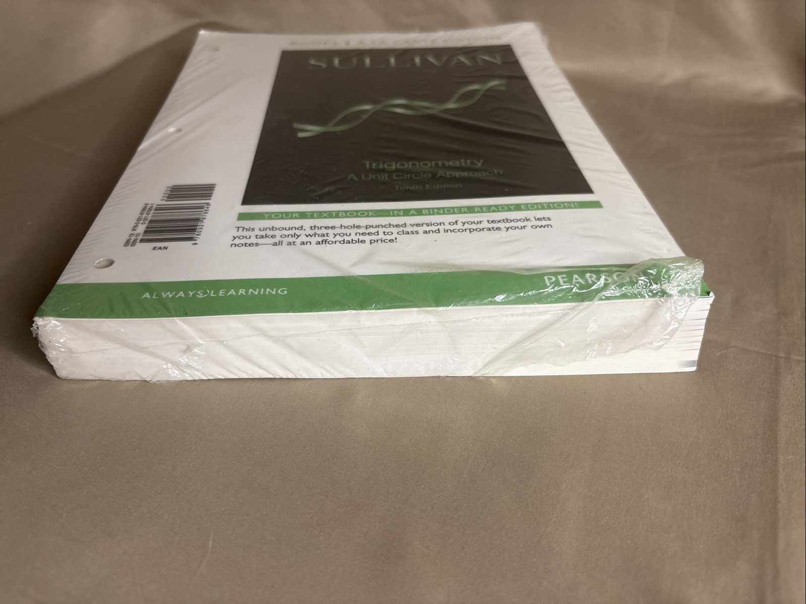 Sullivan Trigonometry A Unit Circle Approach A La Carte 10th Edition NEW