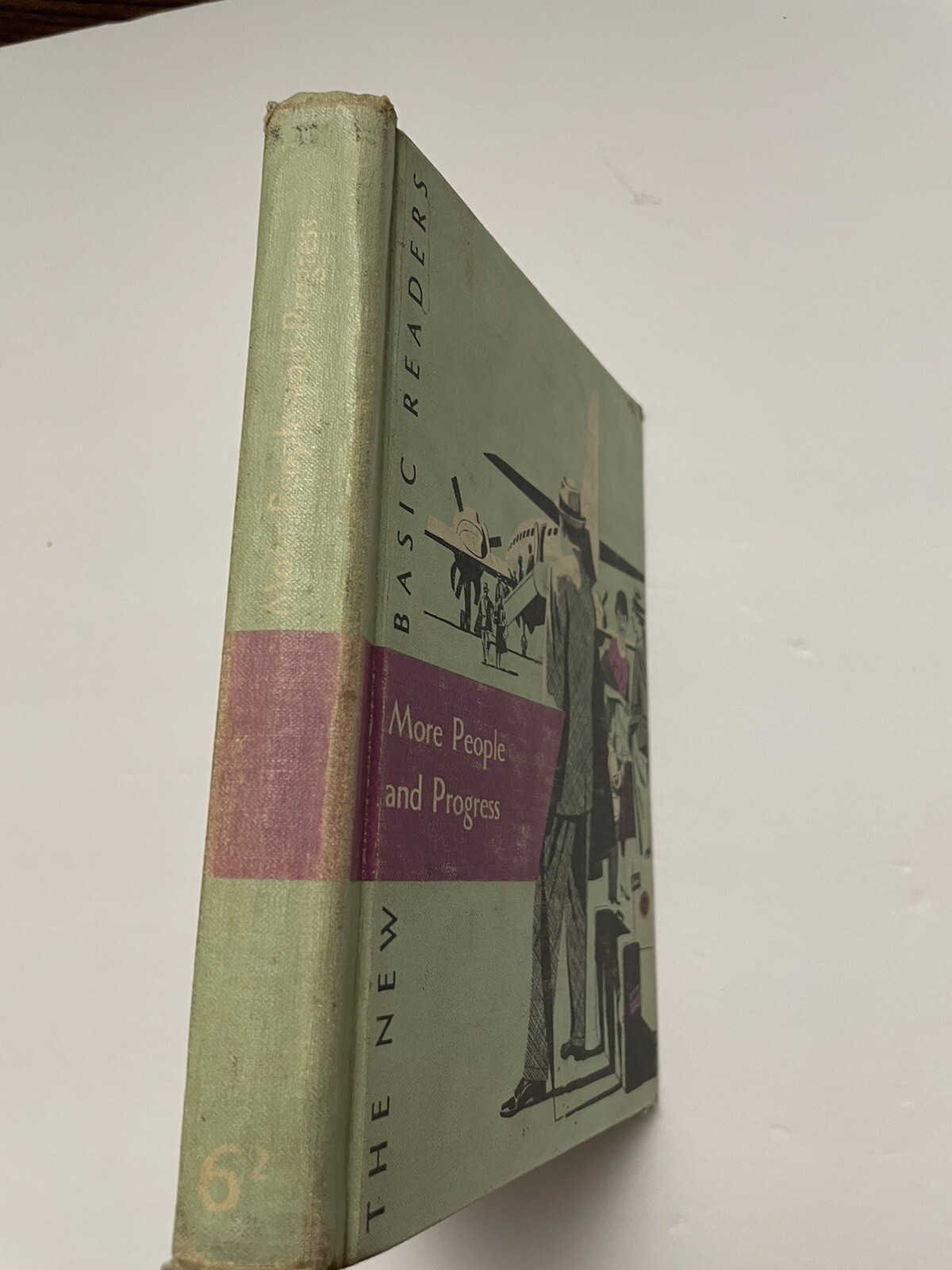 The New Basic Readers, More People and Progress, 1956 Edition Book Vintage