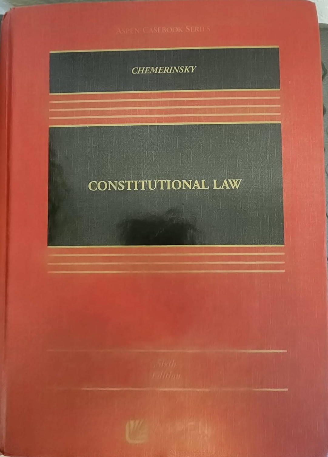 Aspen Casebook Ser.: Constitutional Law by Erwin Chemerinsky (2019, Book, Other)