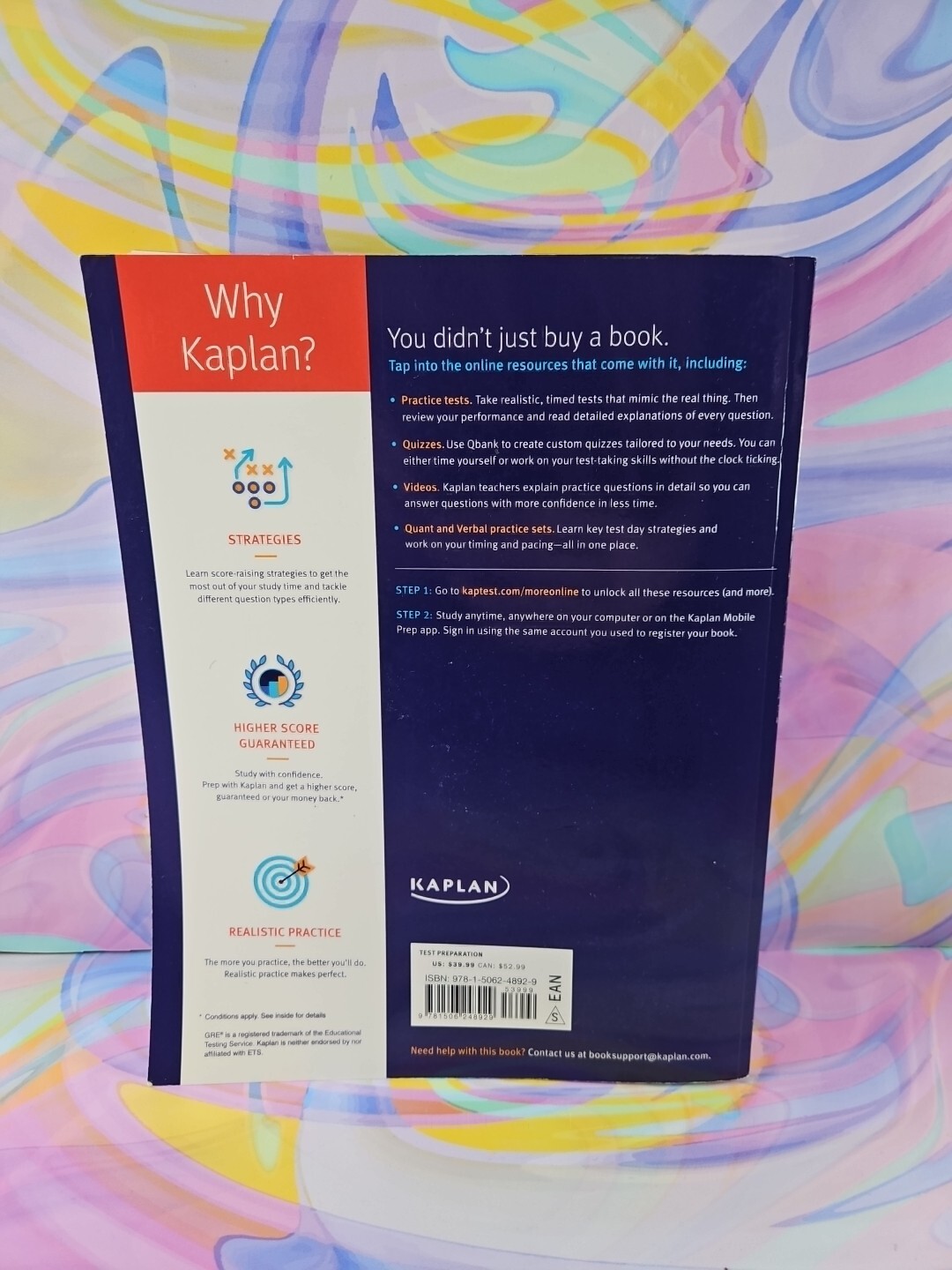 Kaplan Test Prep Ser.: GRE Prep Plus 2020 : 6 Practice Tests + Proven Strategies