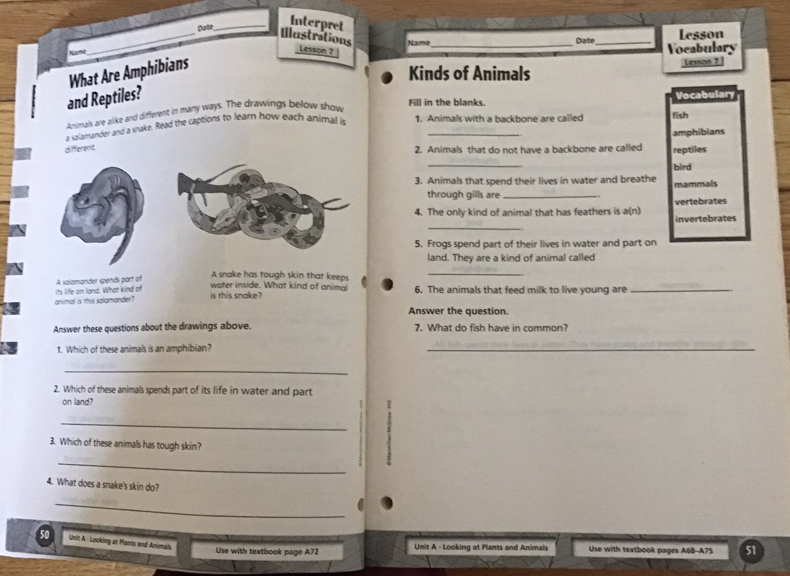 3rd Grade 3 Science Teachers Editions Test Workbook McGraw Homeschool Bundle Set