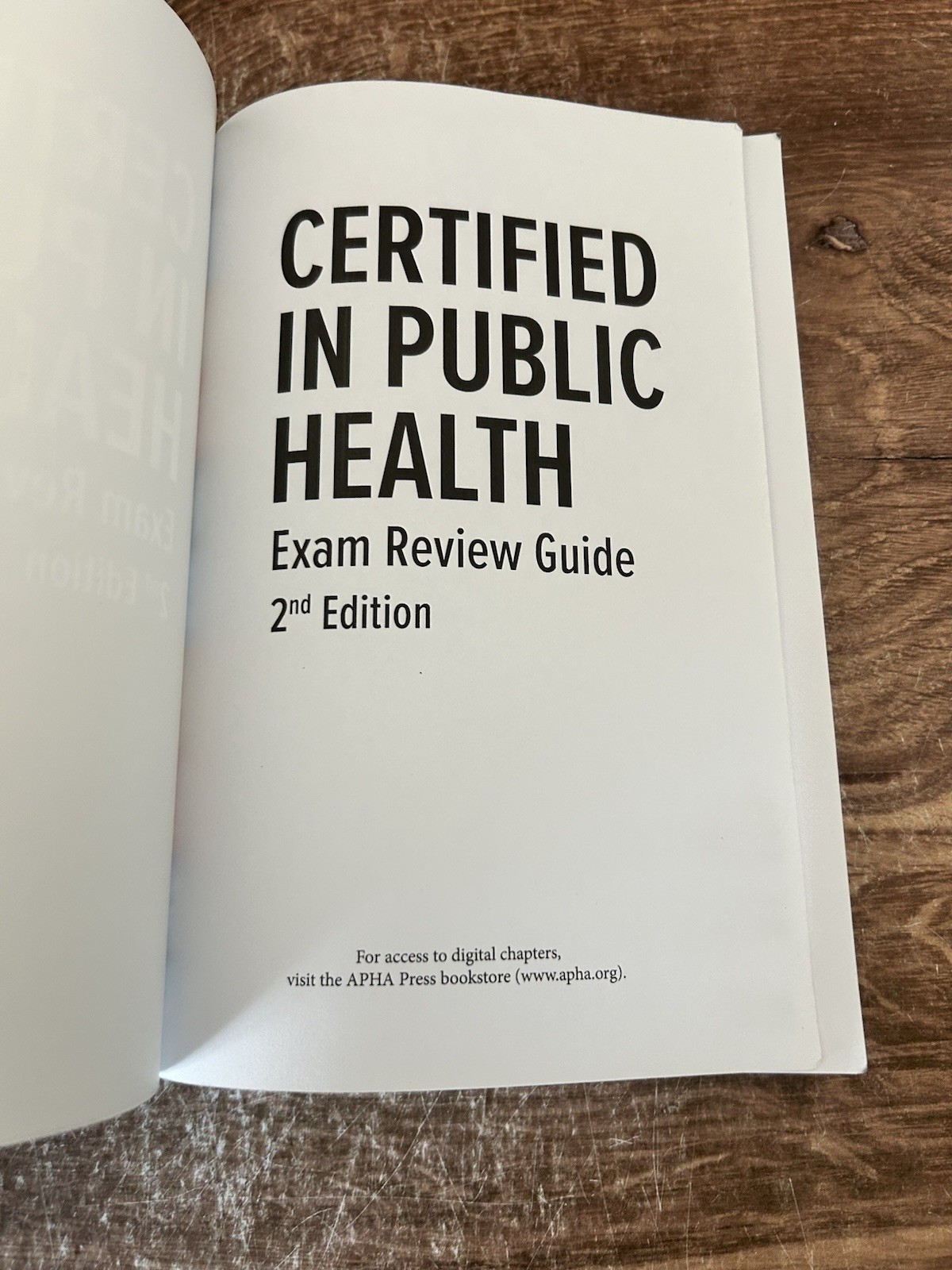 Certified in Public Health: Exam Review Guide, 2Nd Edition