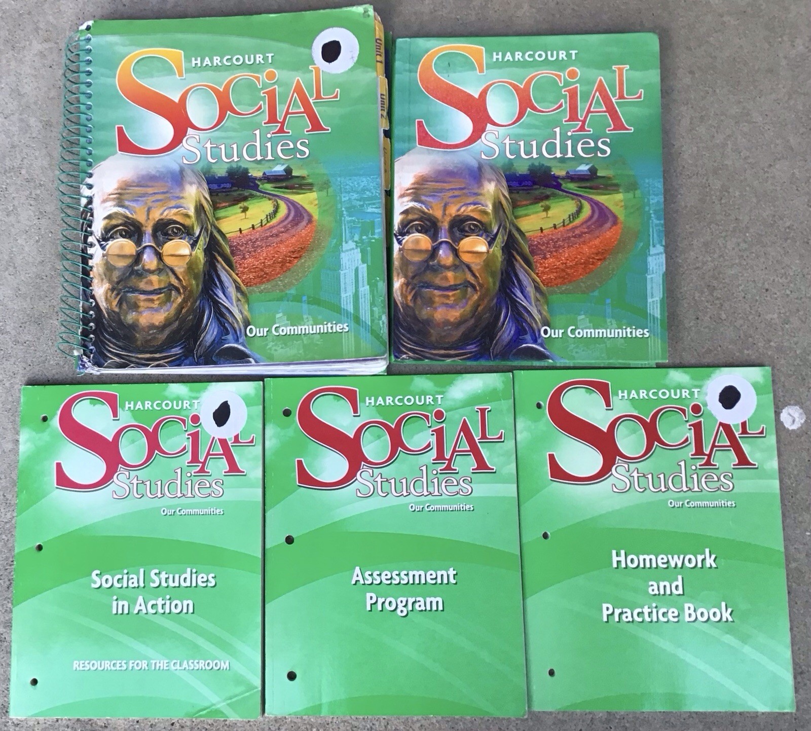 3rd Grade 3 Social Studies Teacher Editions Tests Student Homeschool Bundle