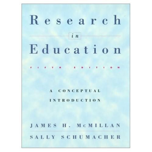 Research In Education by James McMillan