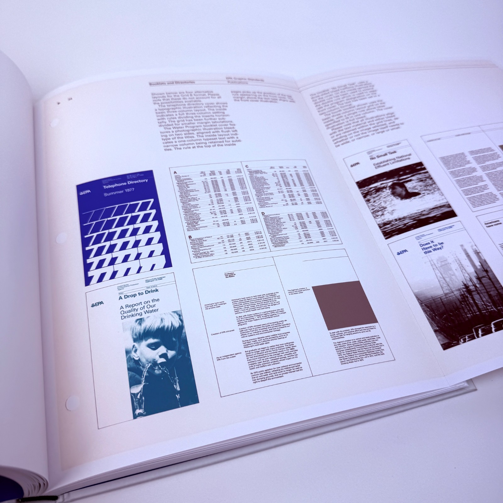 EPA Graphic Standards System Hardcover Book (2017 First Printing) w/ Slipcase