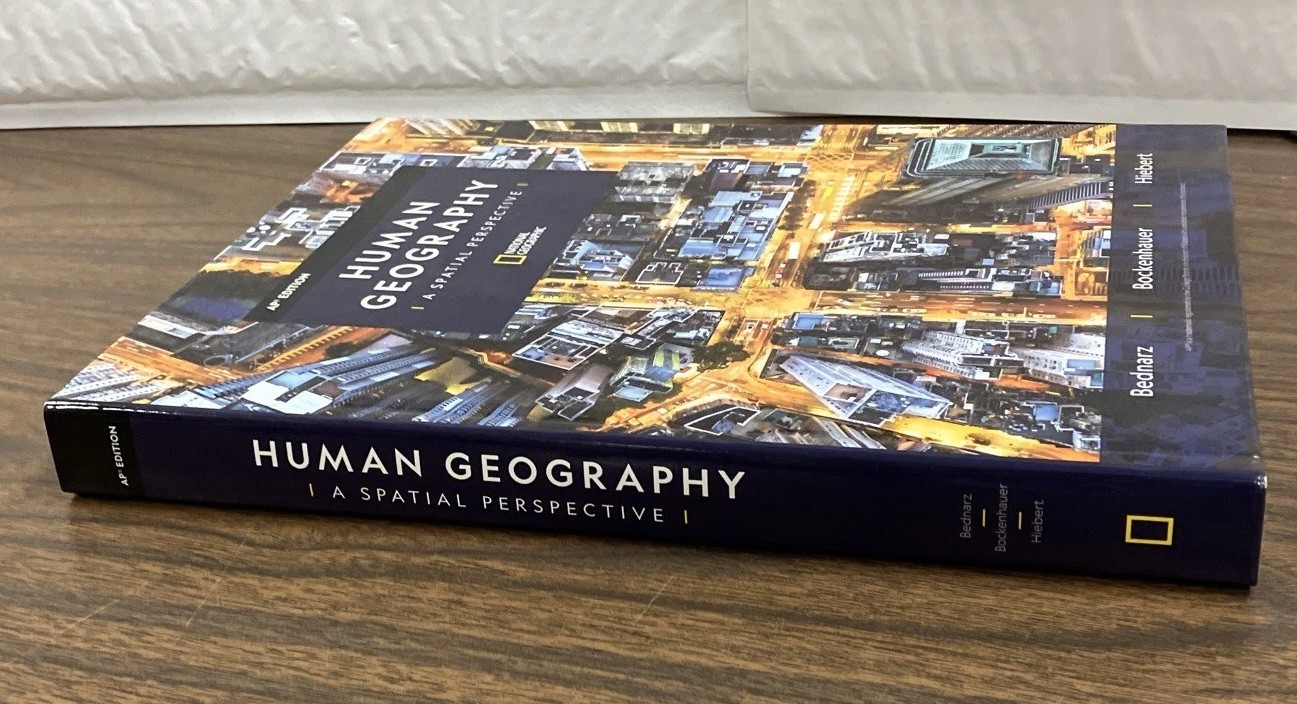 Human Geography A Spatial Perspective AP Edition 2025 Hardcover Cengage Nat Geo
