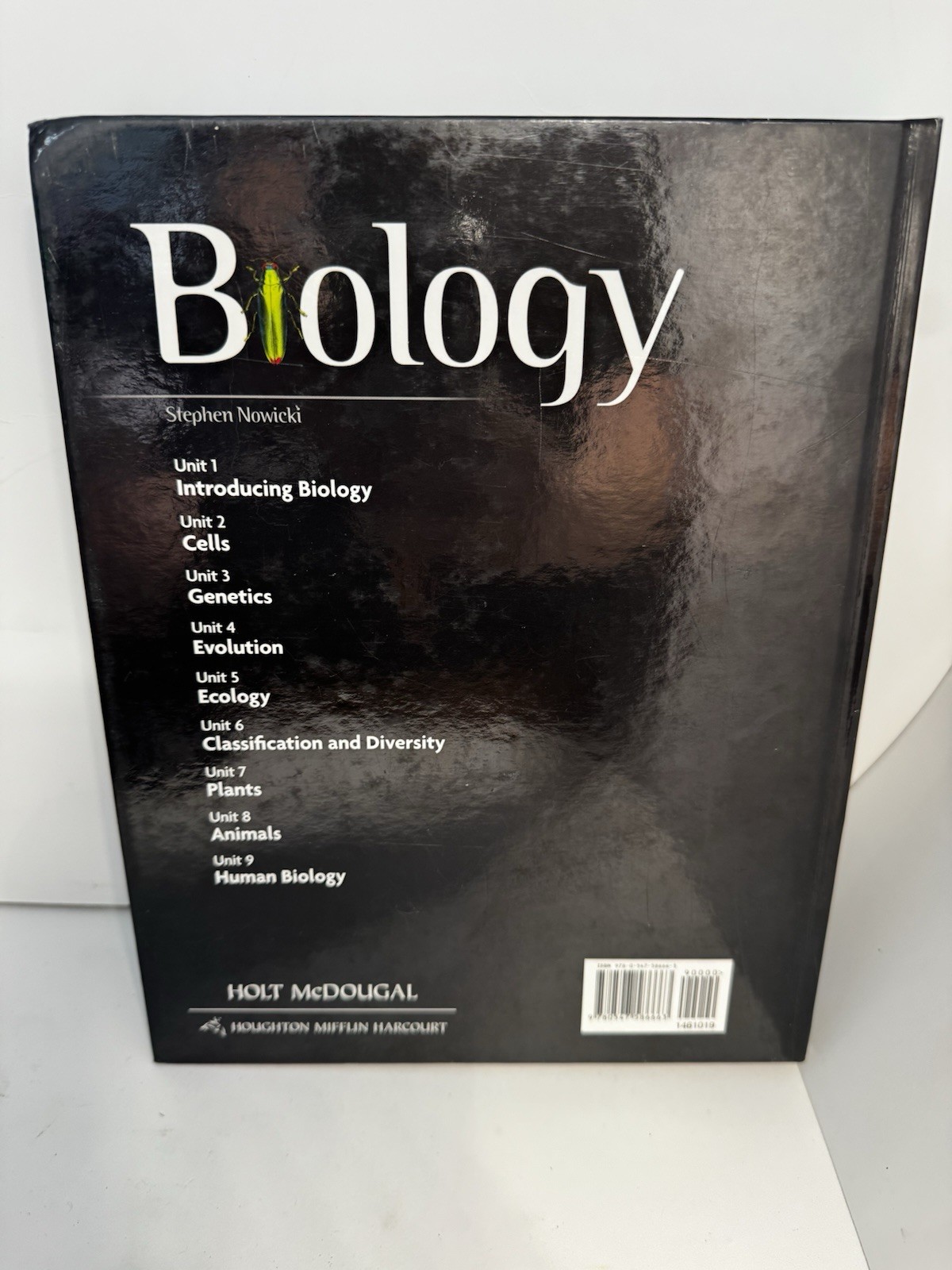 Holt McDougal Biology Stephen Nowicki Hardcover Textbook 2012 Edition