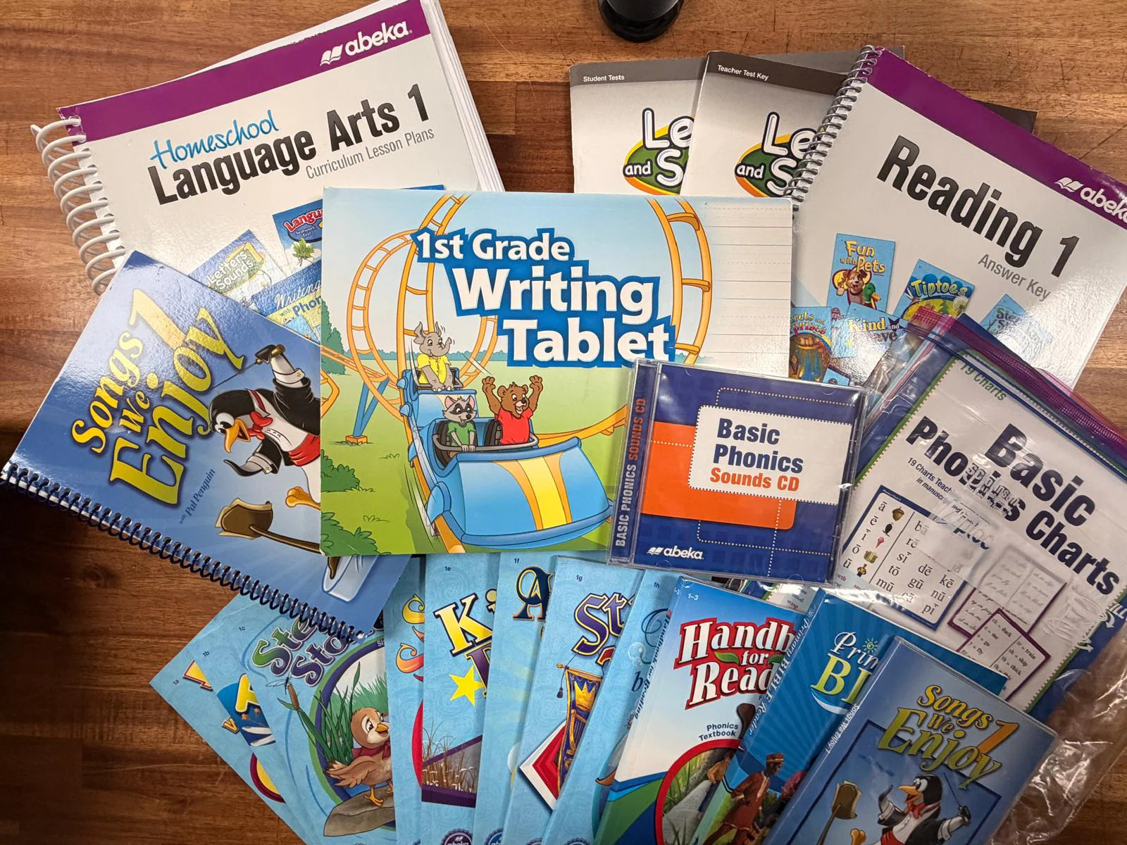 Abeka Language Arts 1 Homeschool BUNDLE