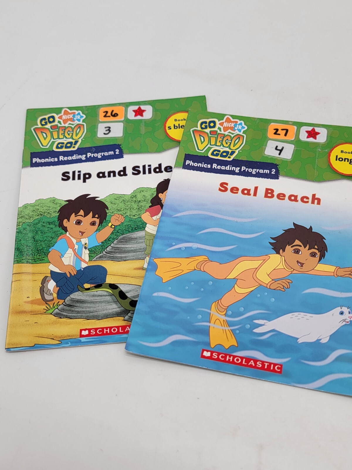 Scholastic Spongebob Squarepants Learn To Read Lvl 1 x8 Go Diego Go Phonics x10