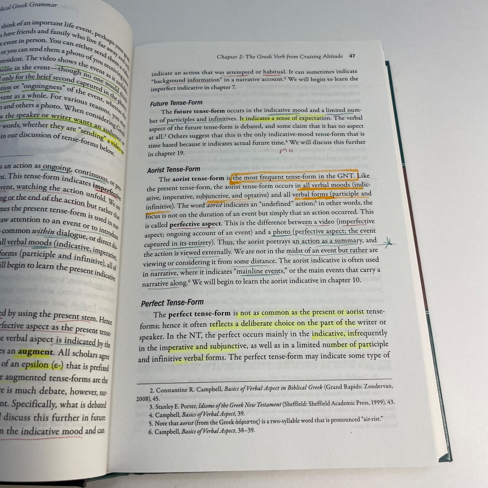 An Introduction to Biblical Greek Grammar: Elementary Syntax and Linguistics