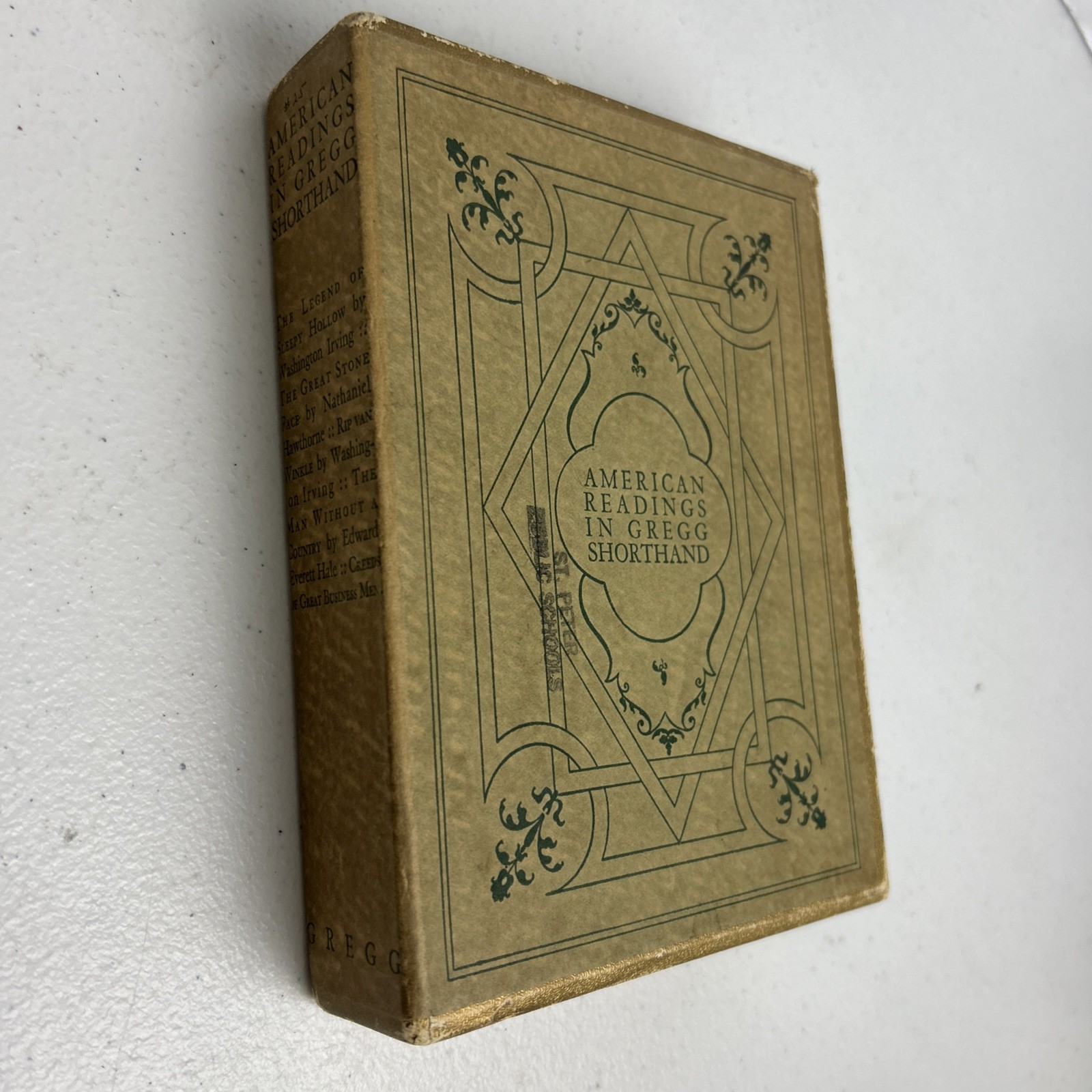 VINTAGE AMERICAN READINGS IN GREGG SHORTHAND BOXED 5 TEXTBOOK BOOK SET