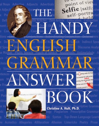 The Handy English Grammar Answer Book (The Handy Answer Book Series) – GOOD