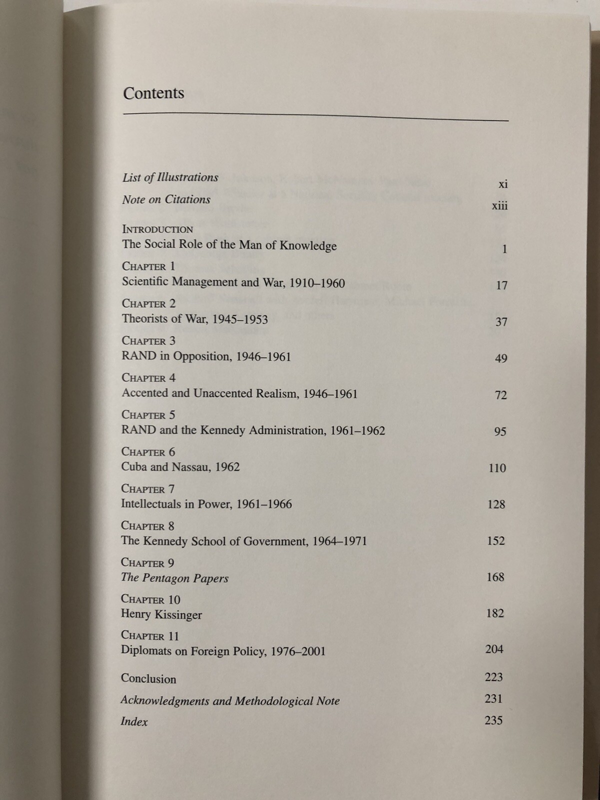 Blind Oracles: Intellectuals and War from Kennan to Kissinger (2006, Hardcover)