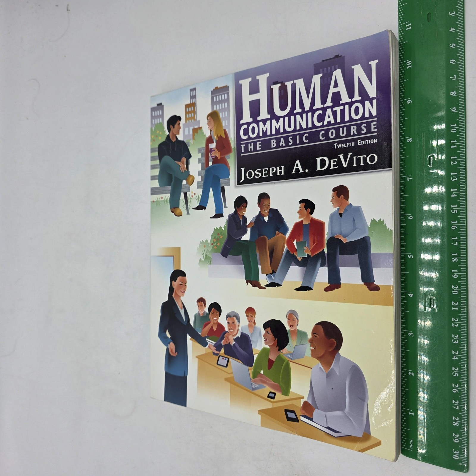 Human Communication The Basic Course 12th Ed Joseph DeVito Pearson PB Multicolor