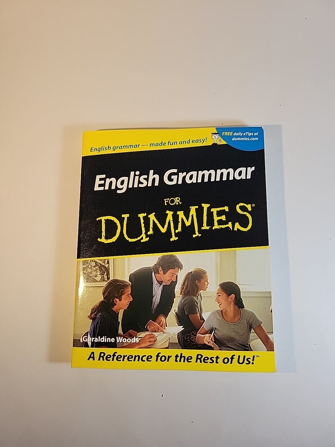 English Grammar for Dummies by Geraldine Woods (2001, Trade Paperback)