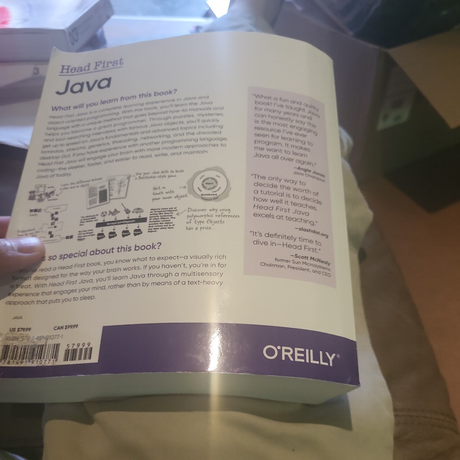 Head First Java : A Brain-Friendly Guide by Trisha Gee, Kathy Sierra and Bert…