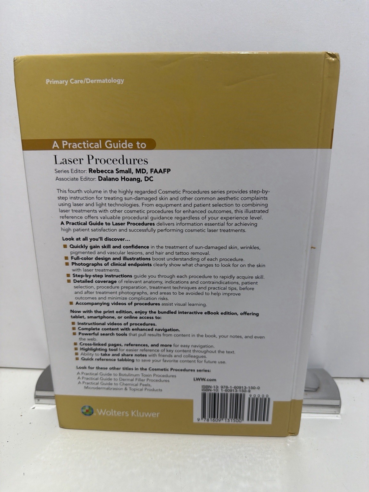 A Practical Guide to Laser Procedures, Small MD FAAFP, Rebecca, Very Good Book