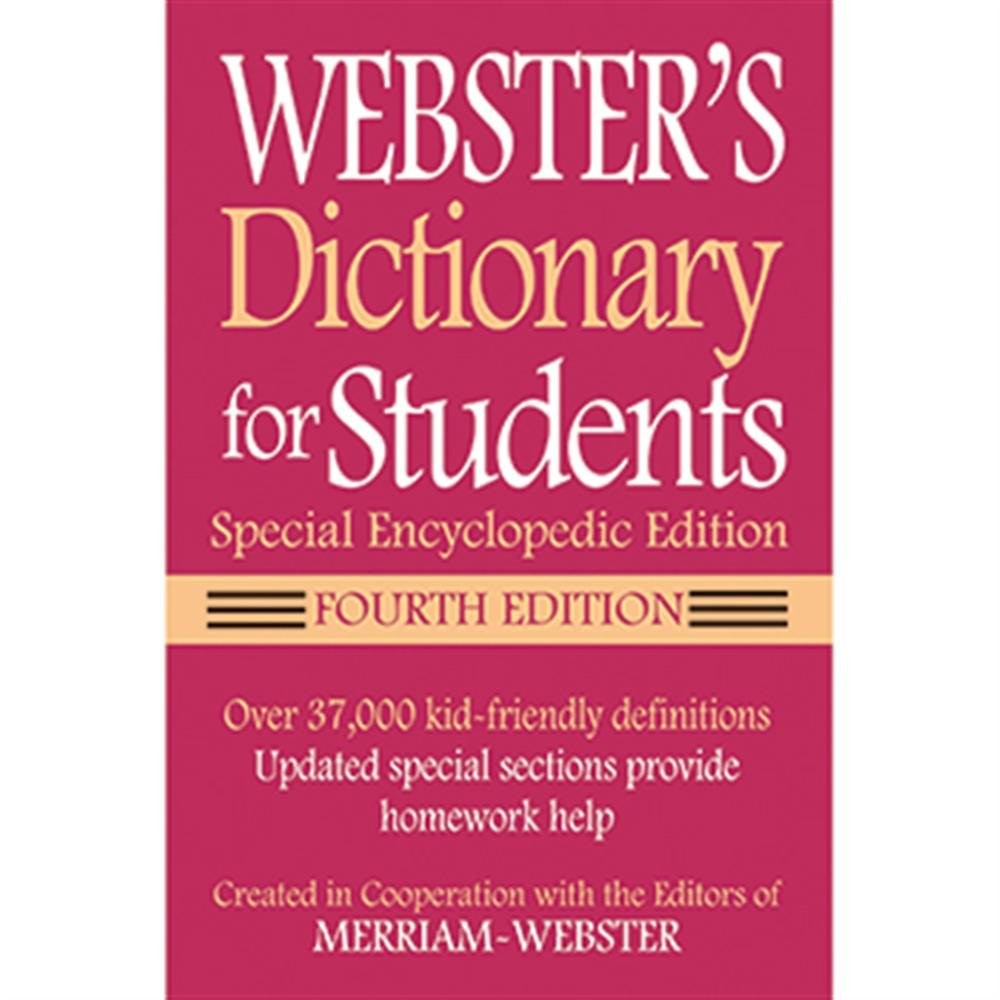 Webster’s Dictionary for Students, Special Encyclopedic Edition