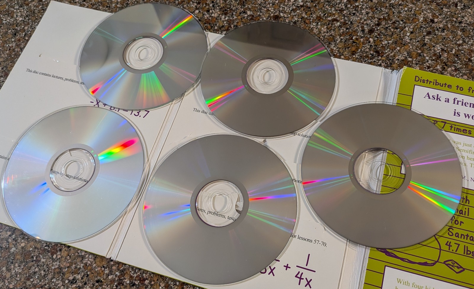 Teaching Textbooks Pre-Algebra 2.0 CD Textbook Self-Grading Set Homeschool Math