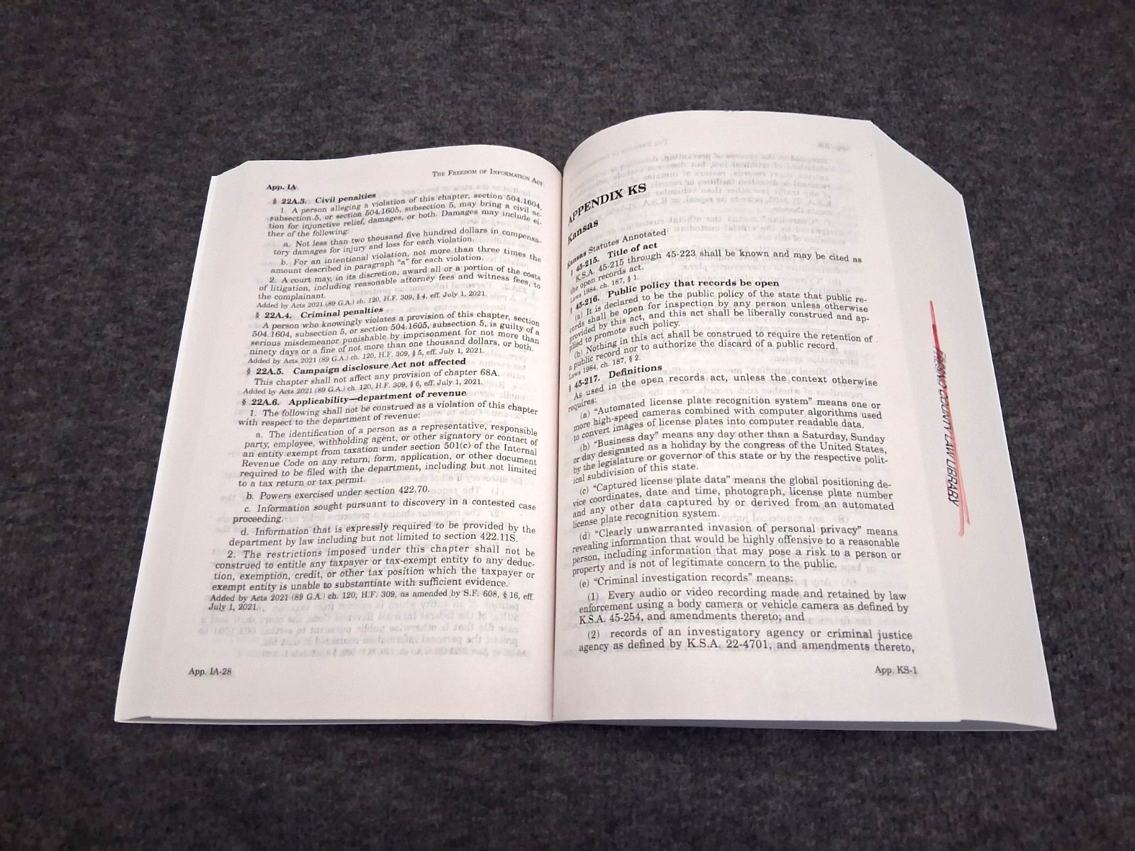 Guidebook to the Freedom of Information and Privacy Acts 2025 Ed. (Vols 1-2-3)