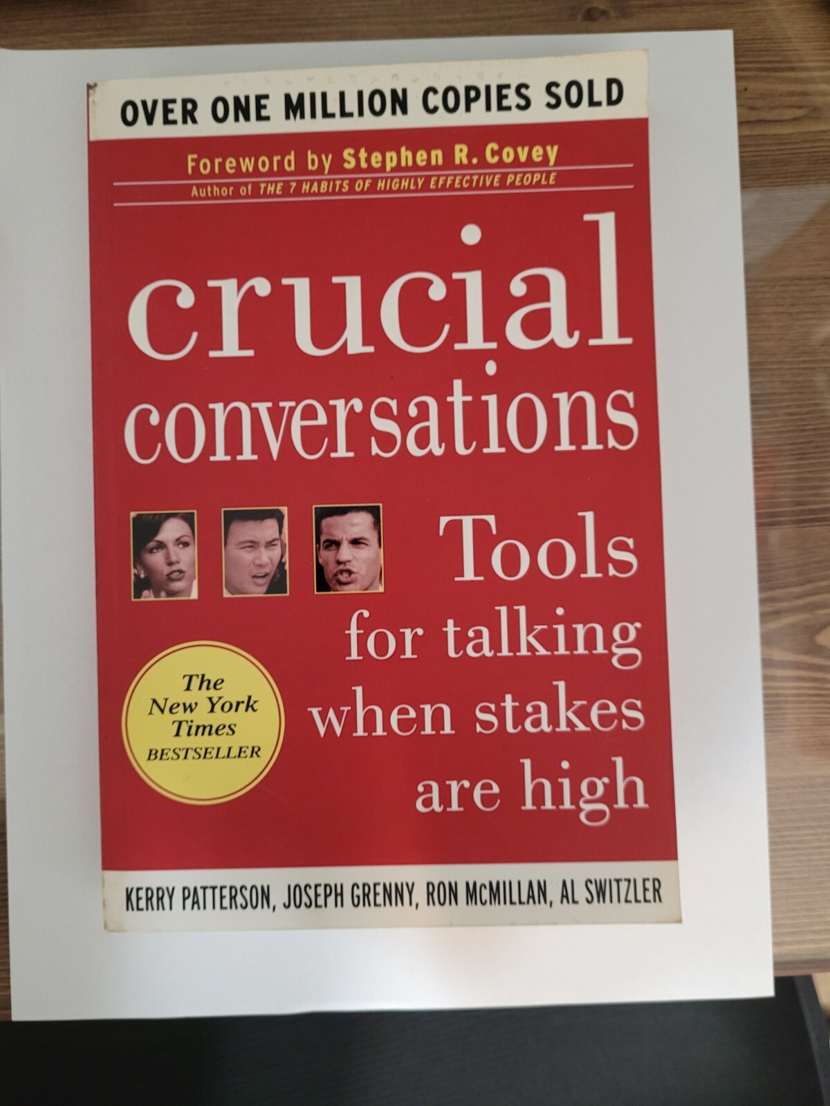 Crucial Conversations: Tools for Talking When Stakes Are High – Paperback – GOOD