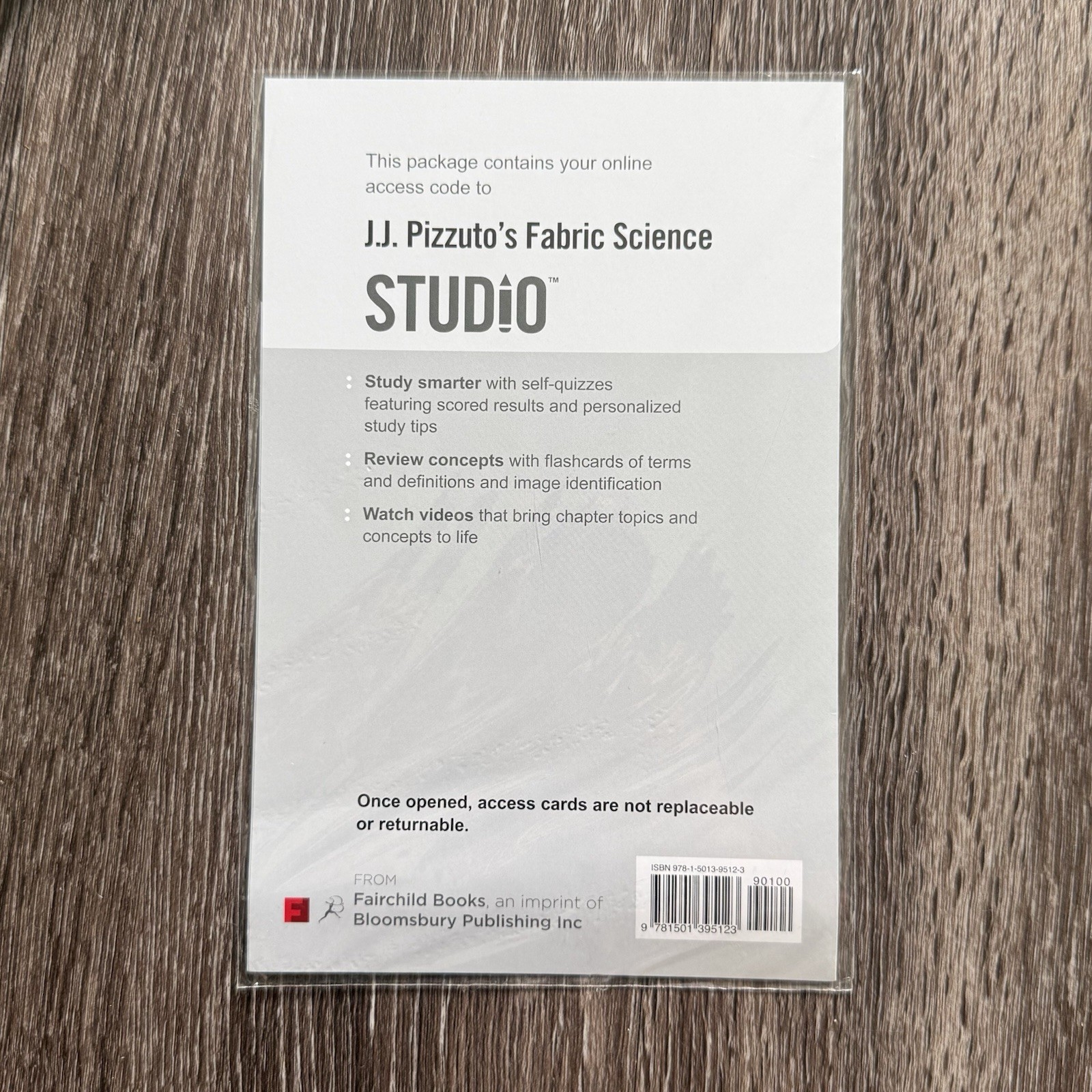 Fabric Science 11th Edition J.J. Pizzulto’s Binder Book