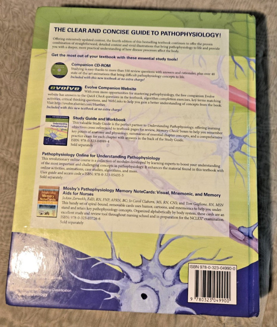 Understanding Pathophysiology by Clayton F. Parkinson, Kathryn L. McCance and…